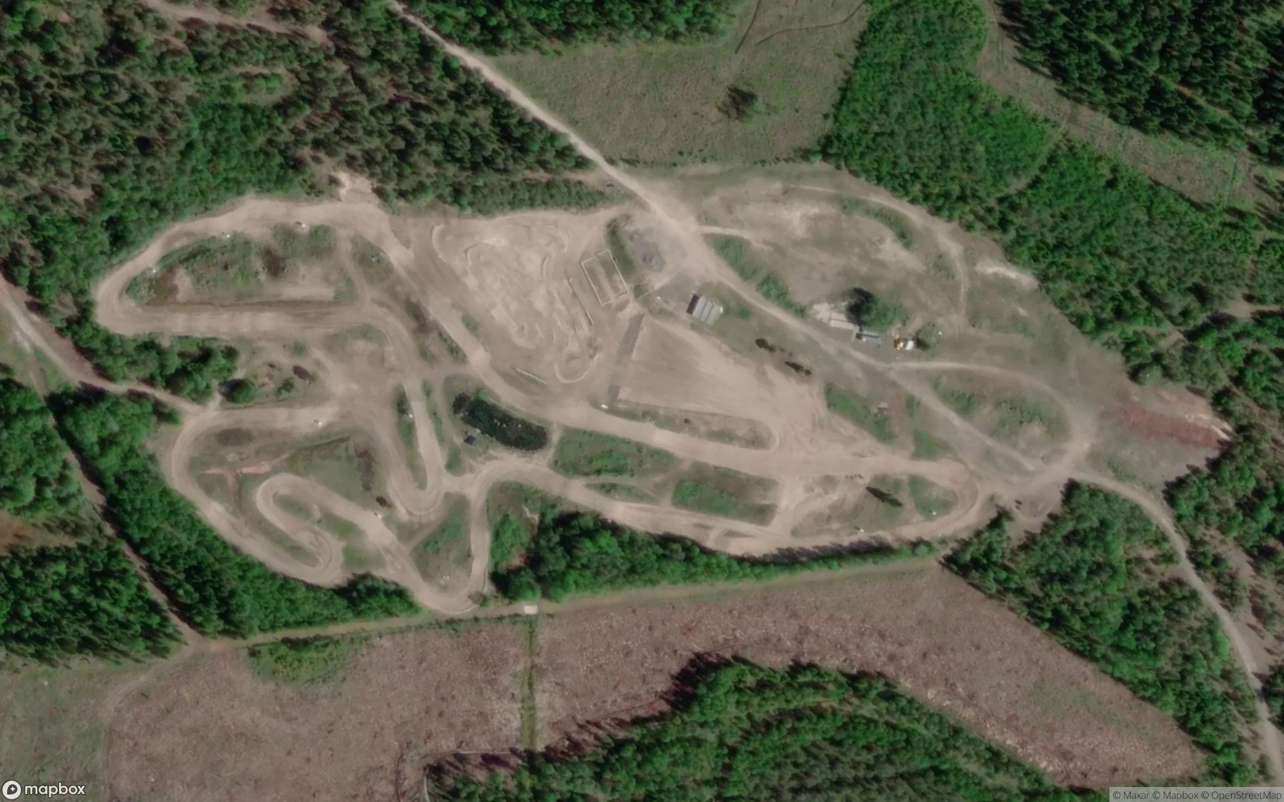 Kaakamon Motocross-rata Motocross Strecke