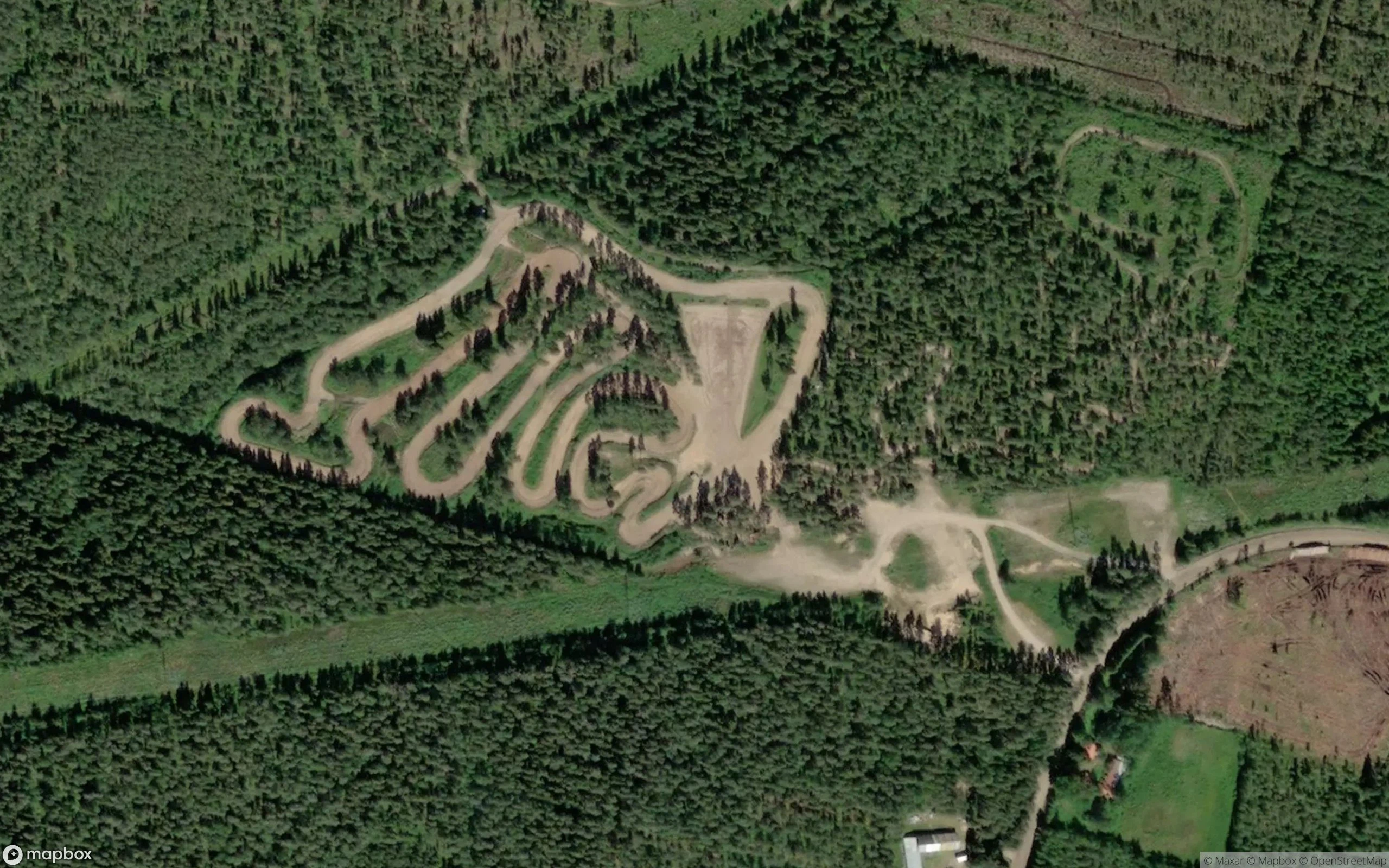 Polvenkylän motocross-rata Motocross Strecke