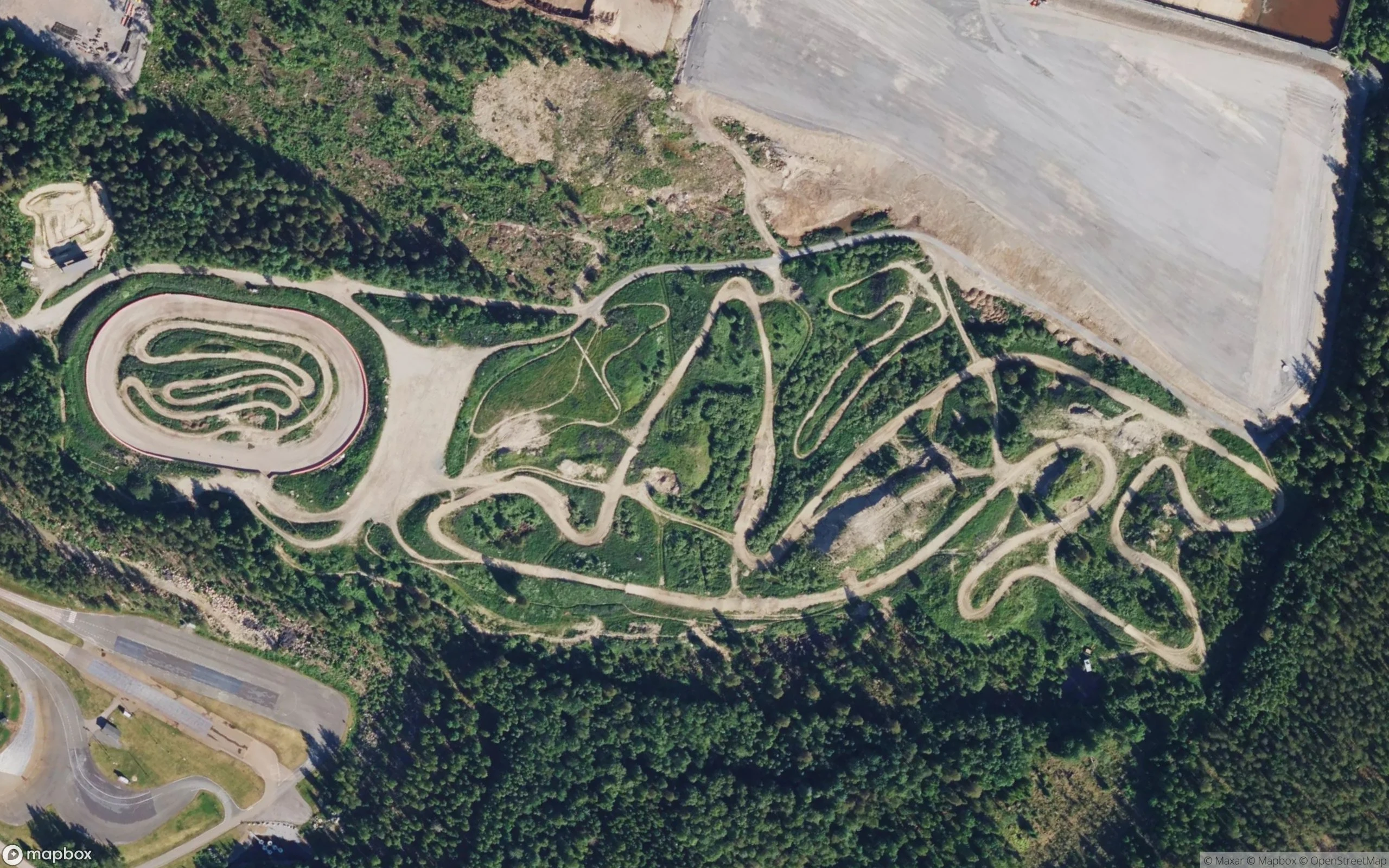 Nokian Motocrossrata Motocross Strecke