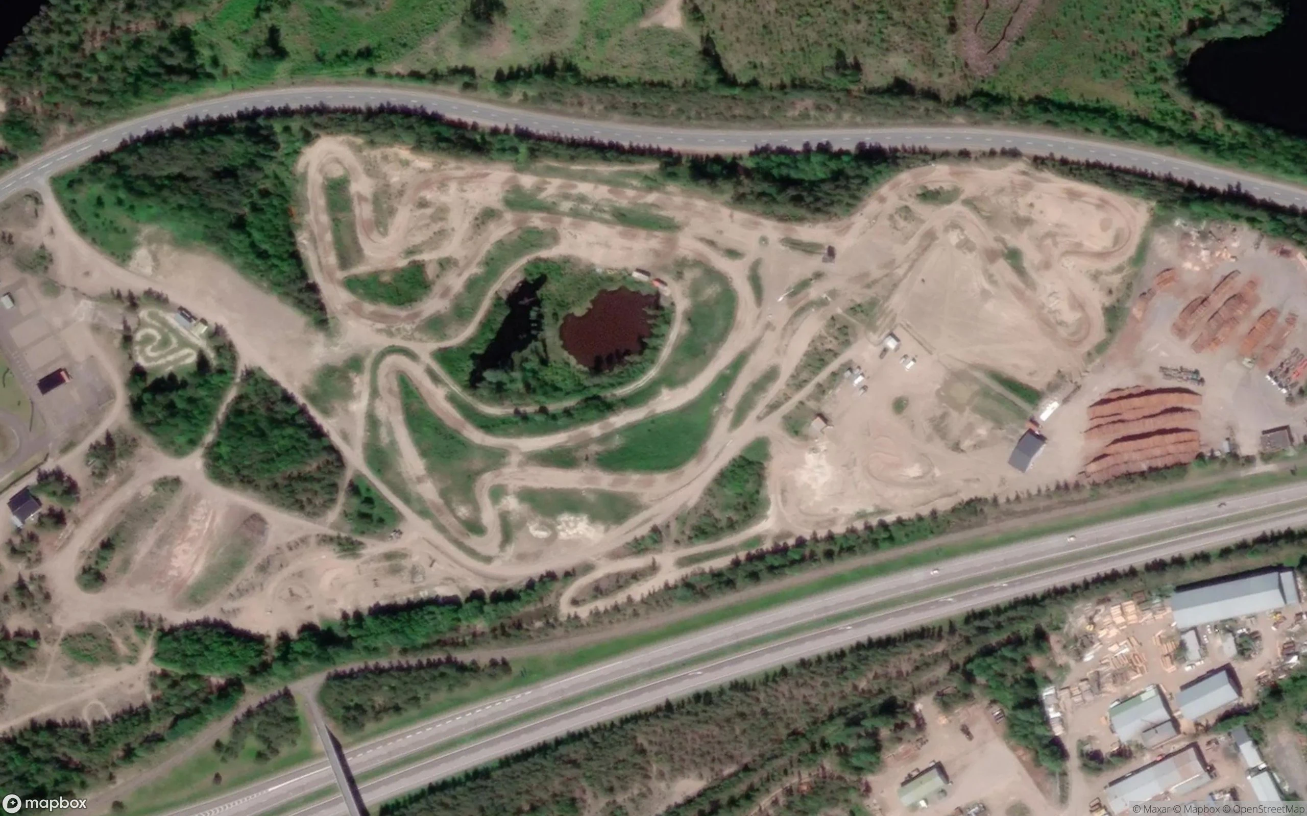 Kurkvuoren Motocrossrata Motocross Strecke