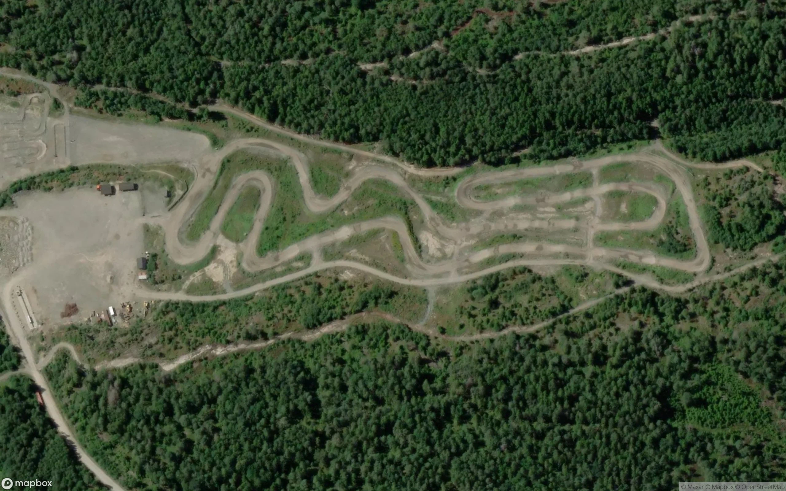 Borg MC klubb Motocross Strecke