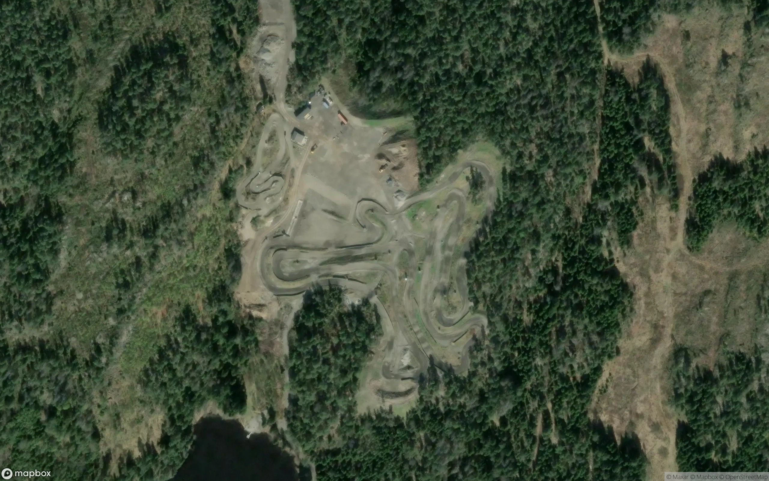 Knatterudåsen Motorsenter Motocross Strecke