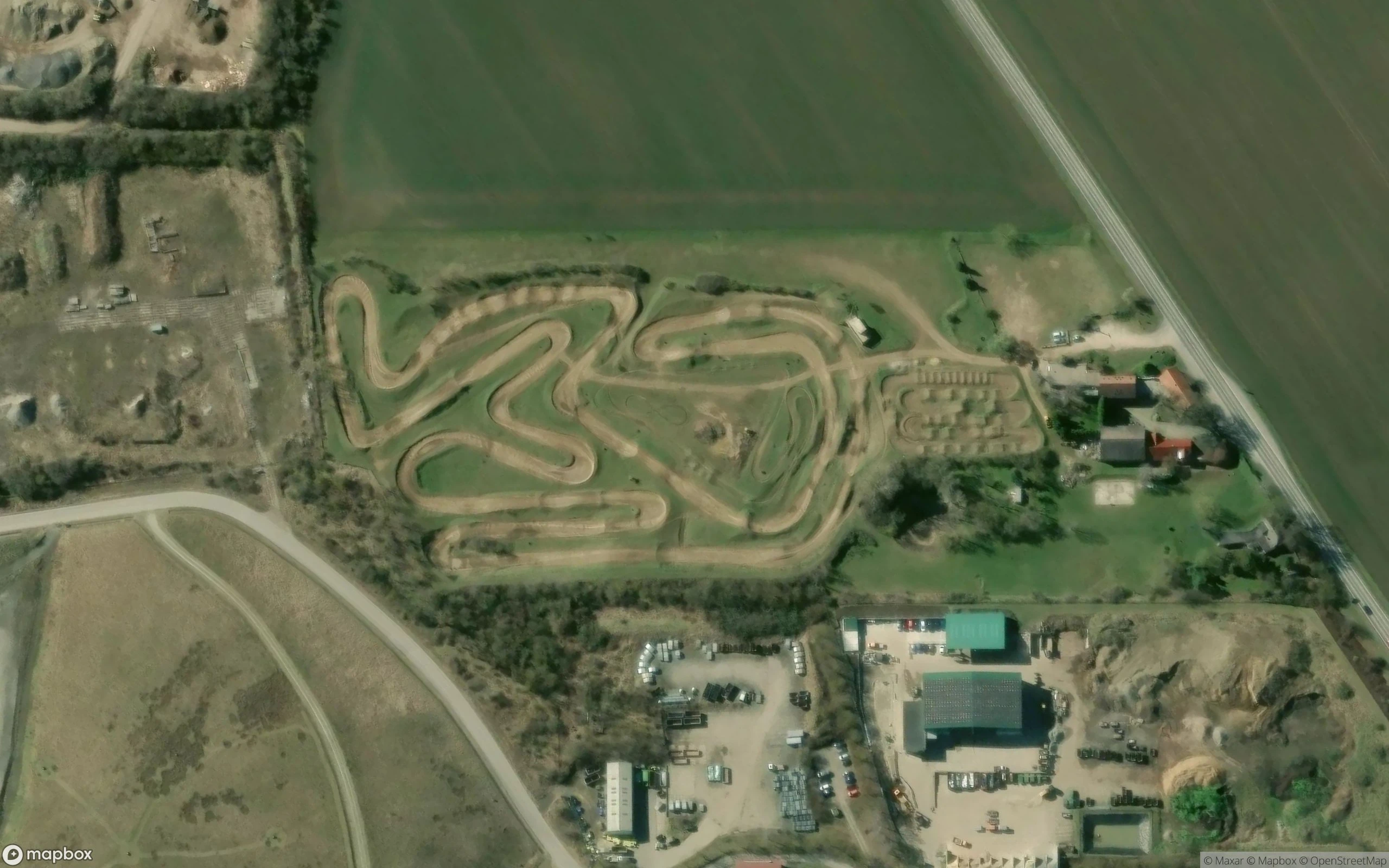 Moto-Cross-Strecke EMV Motocross Strecke