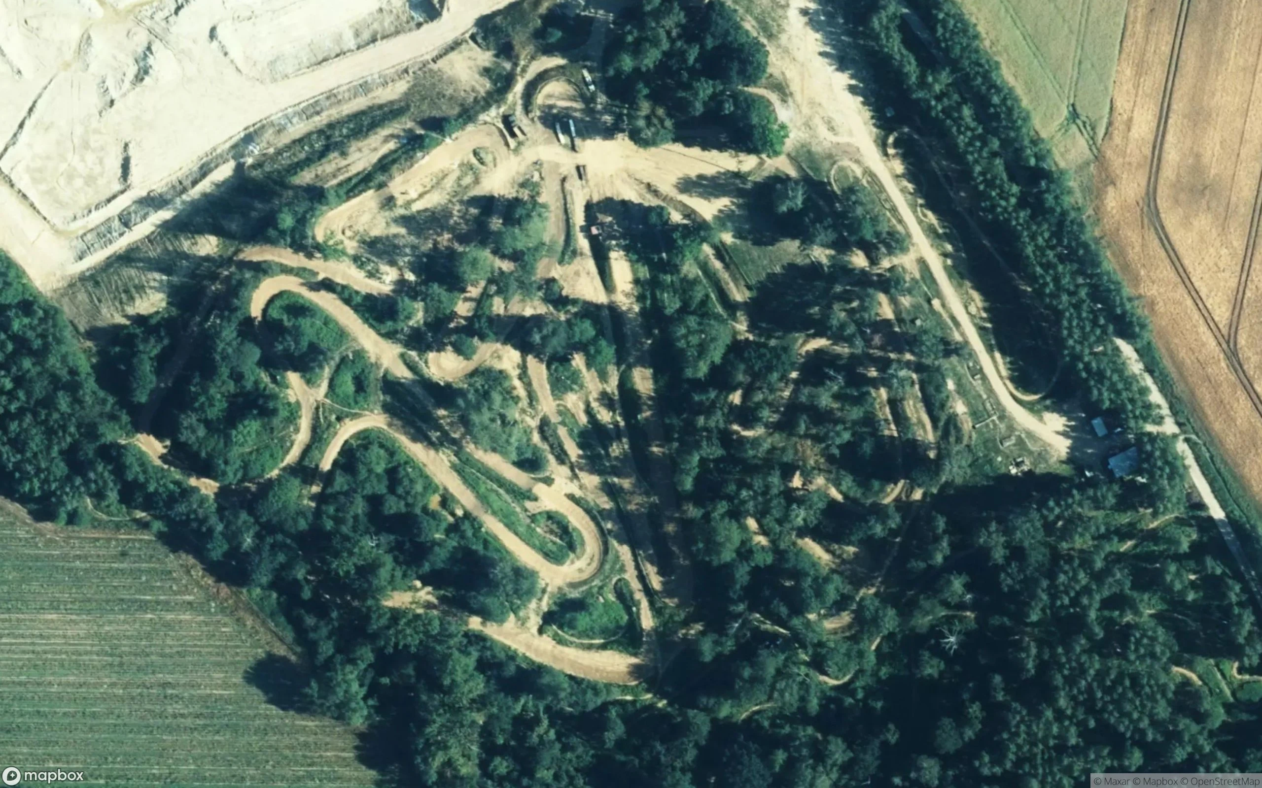 Motocross Strecke "Glück auf - Südfeld“ Motocross Strecke