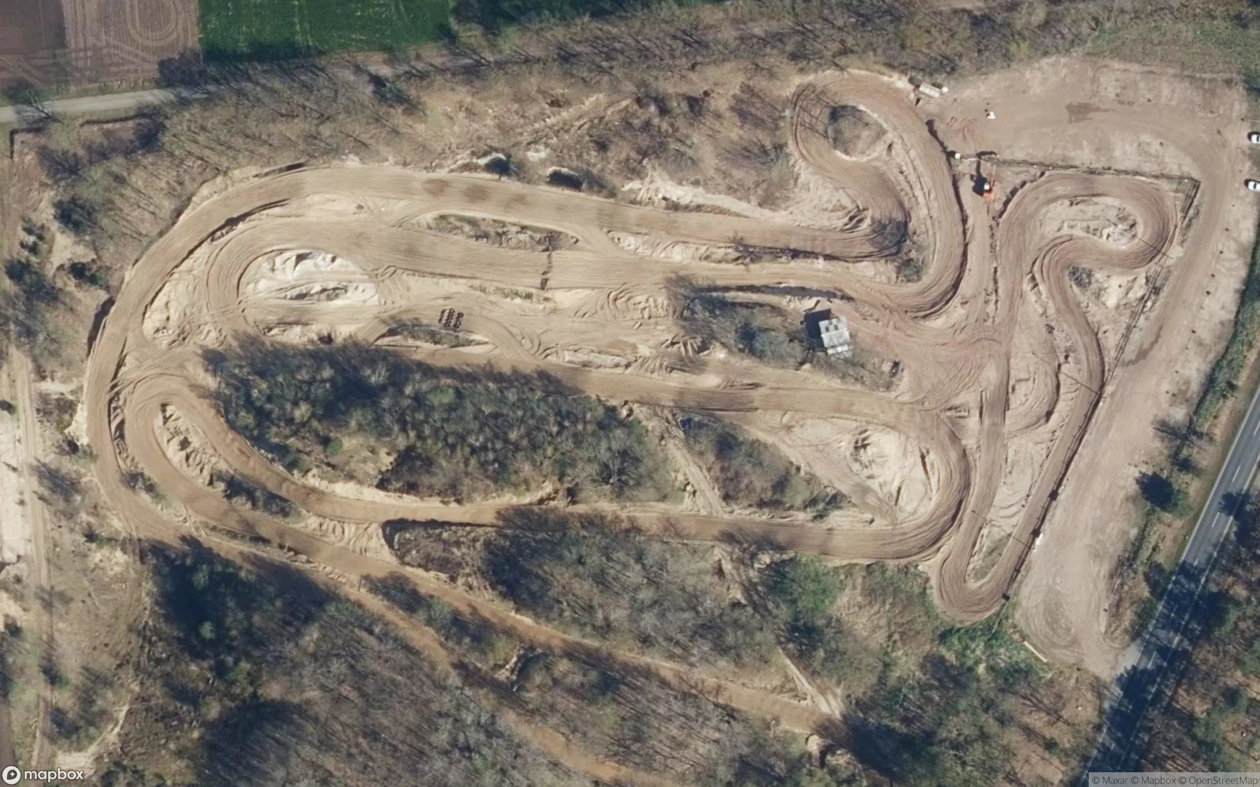 MOTODROM LANGELN Motocross Strecke