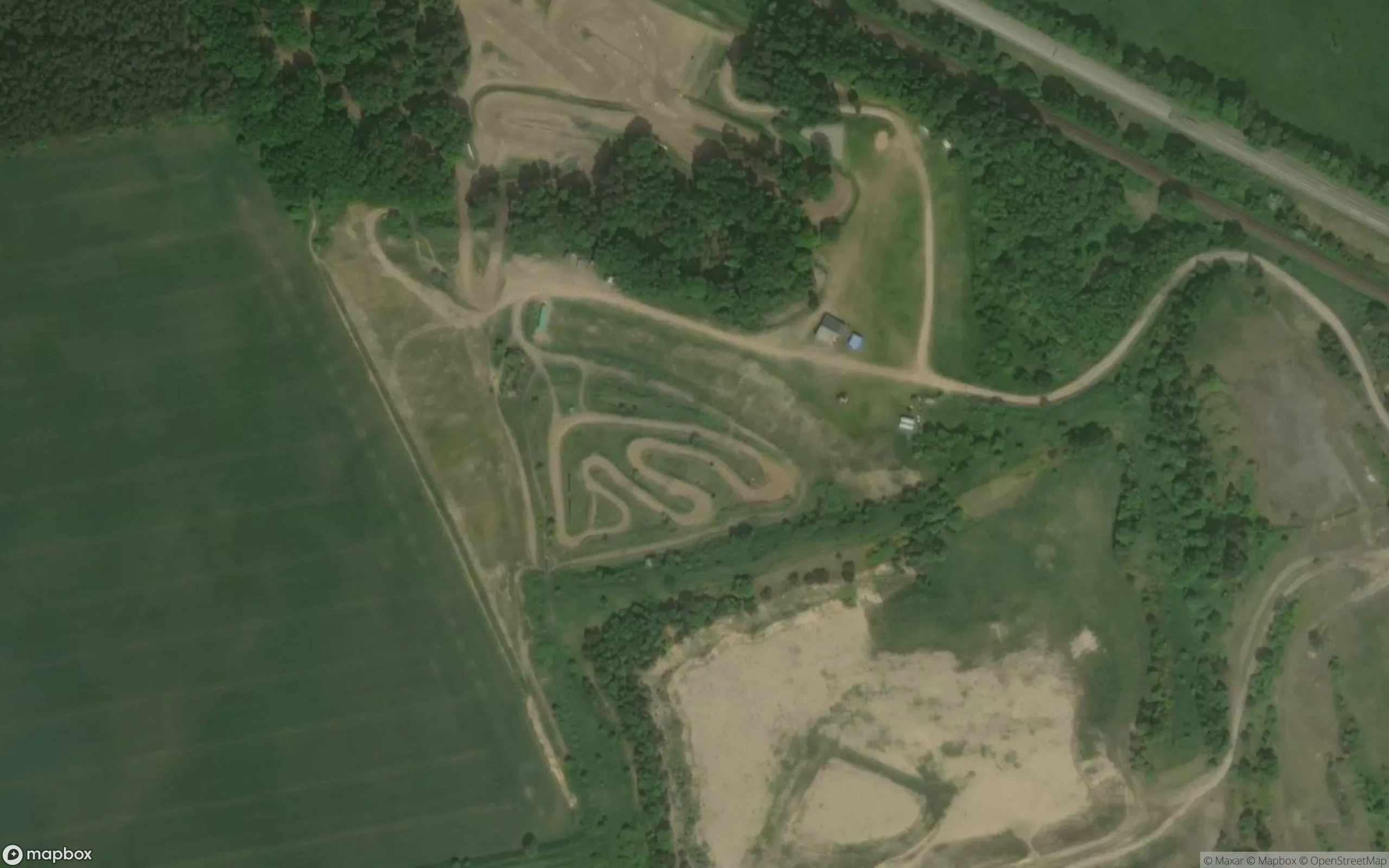 MX Park Plate Motocross Strecke