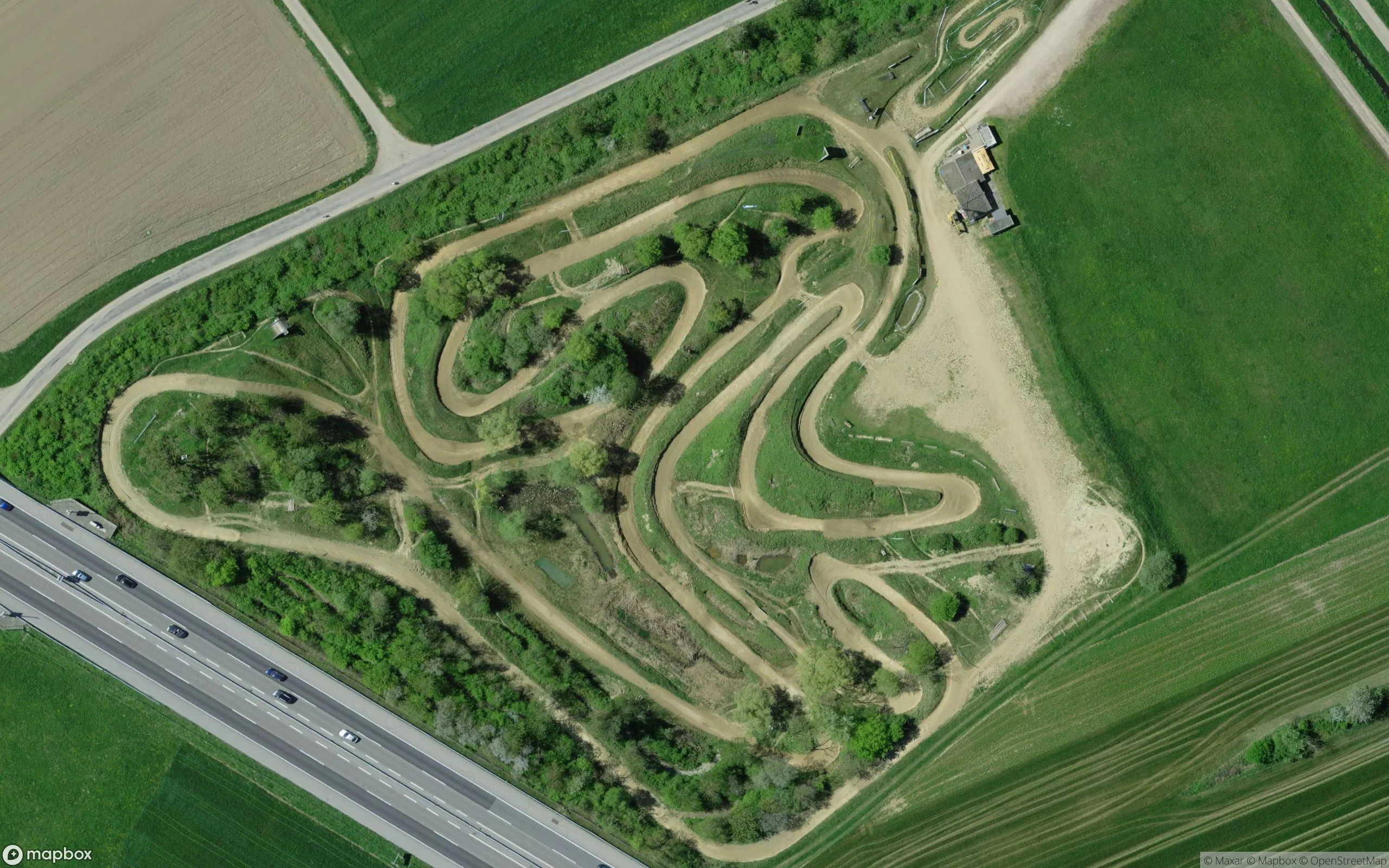 Motocrosspiste Niederbipp Motocross Strecke